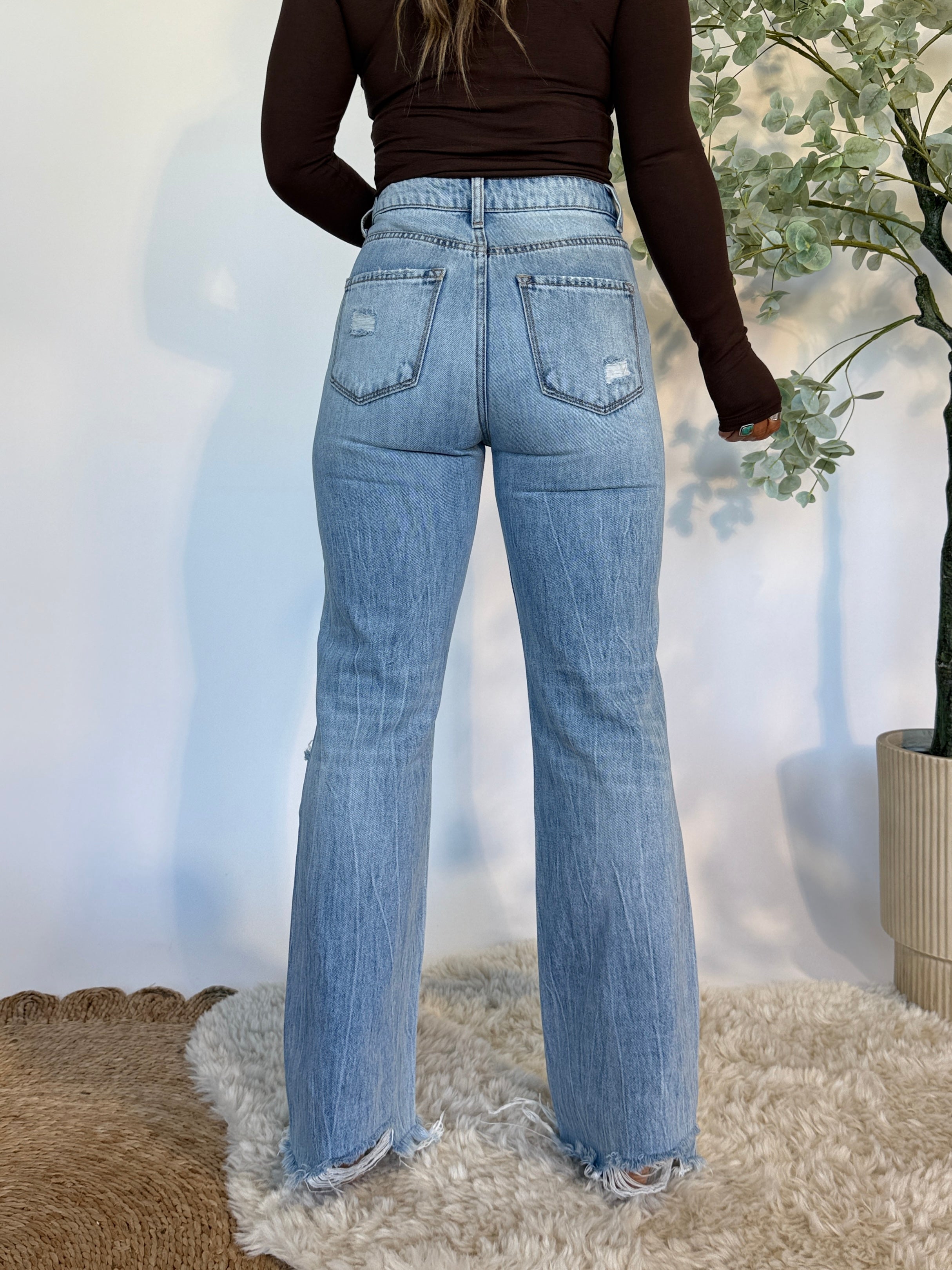 Redeem High Waisted Denim Jeans