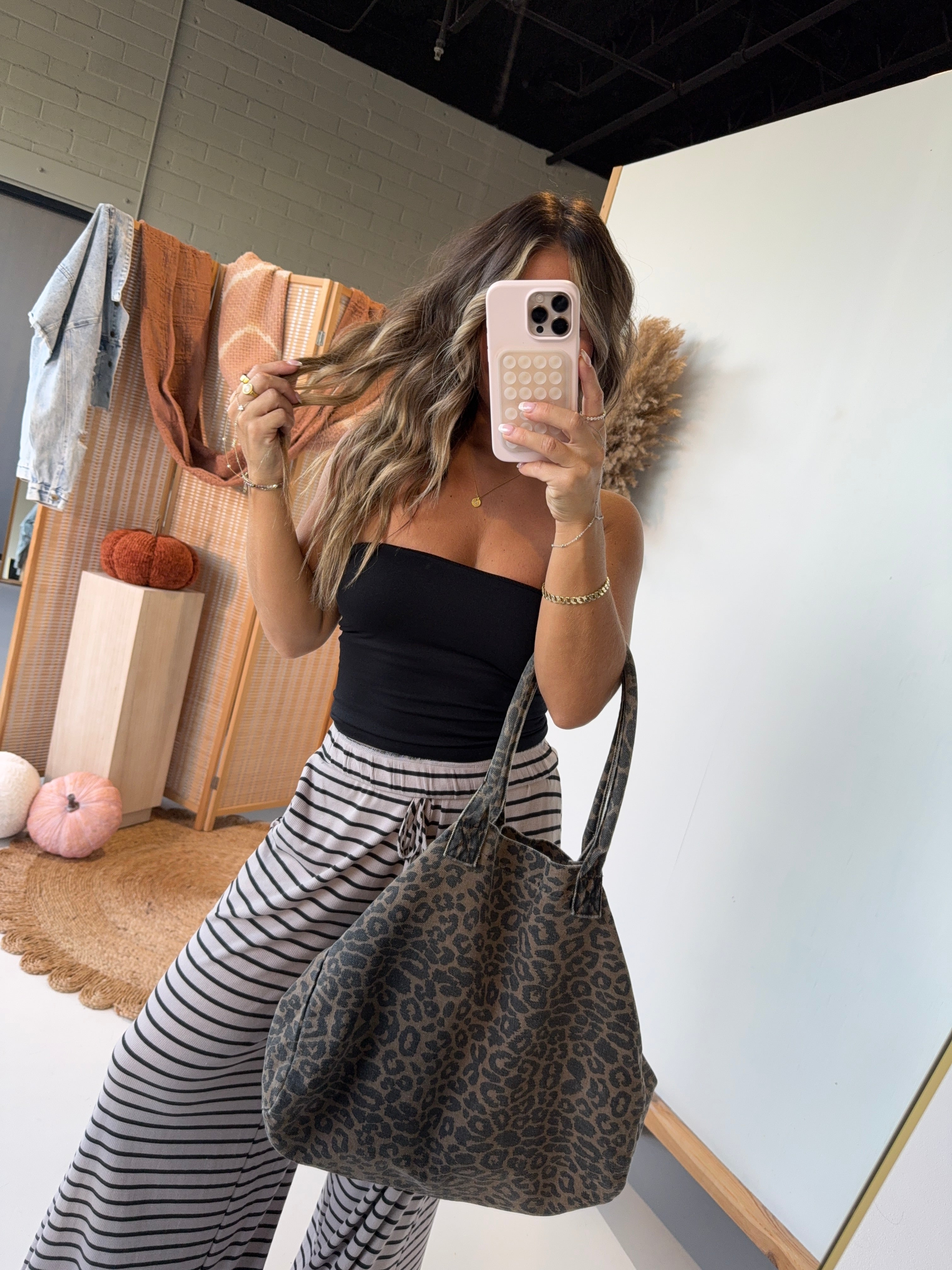 Afternoon Tube Top Black