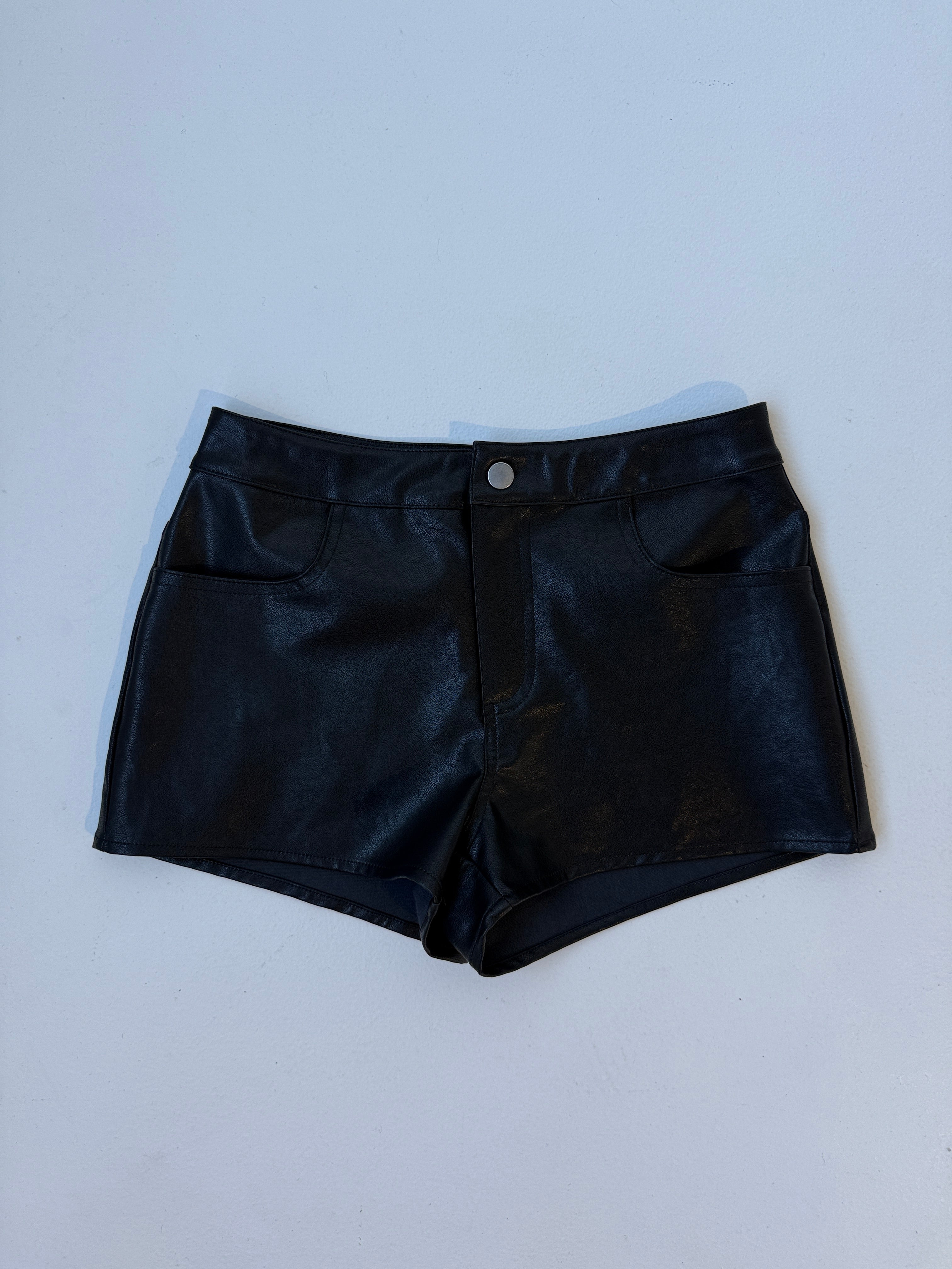 Cant be Changed Mini Shorts Black