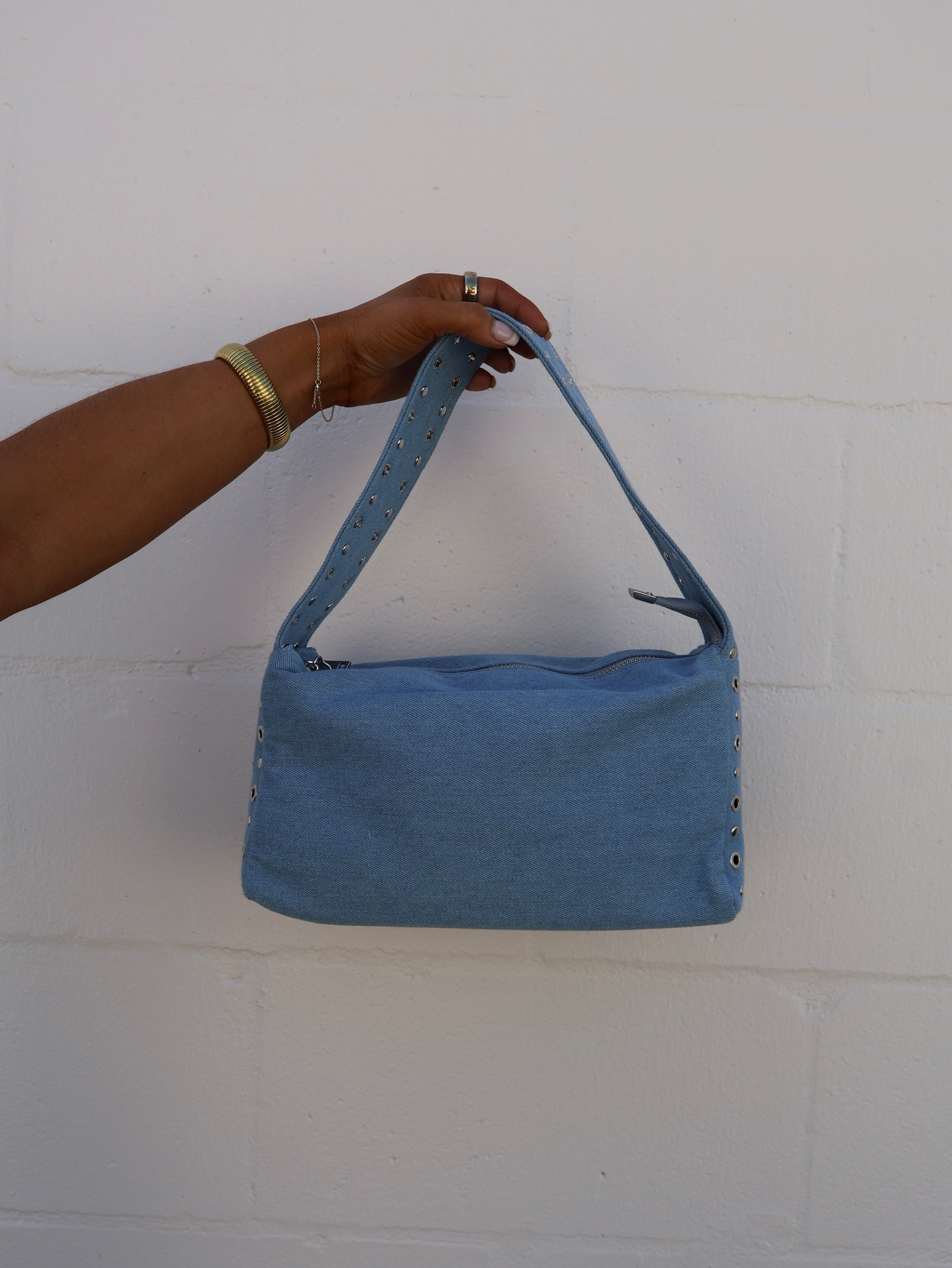 Everyday Denim Shoulder Bag