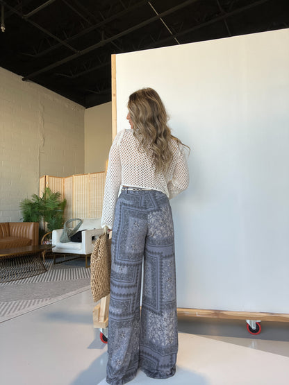 Clover Blues Boho Pants