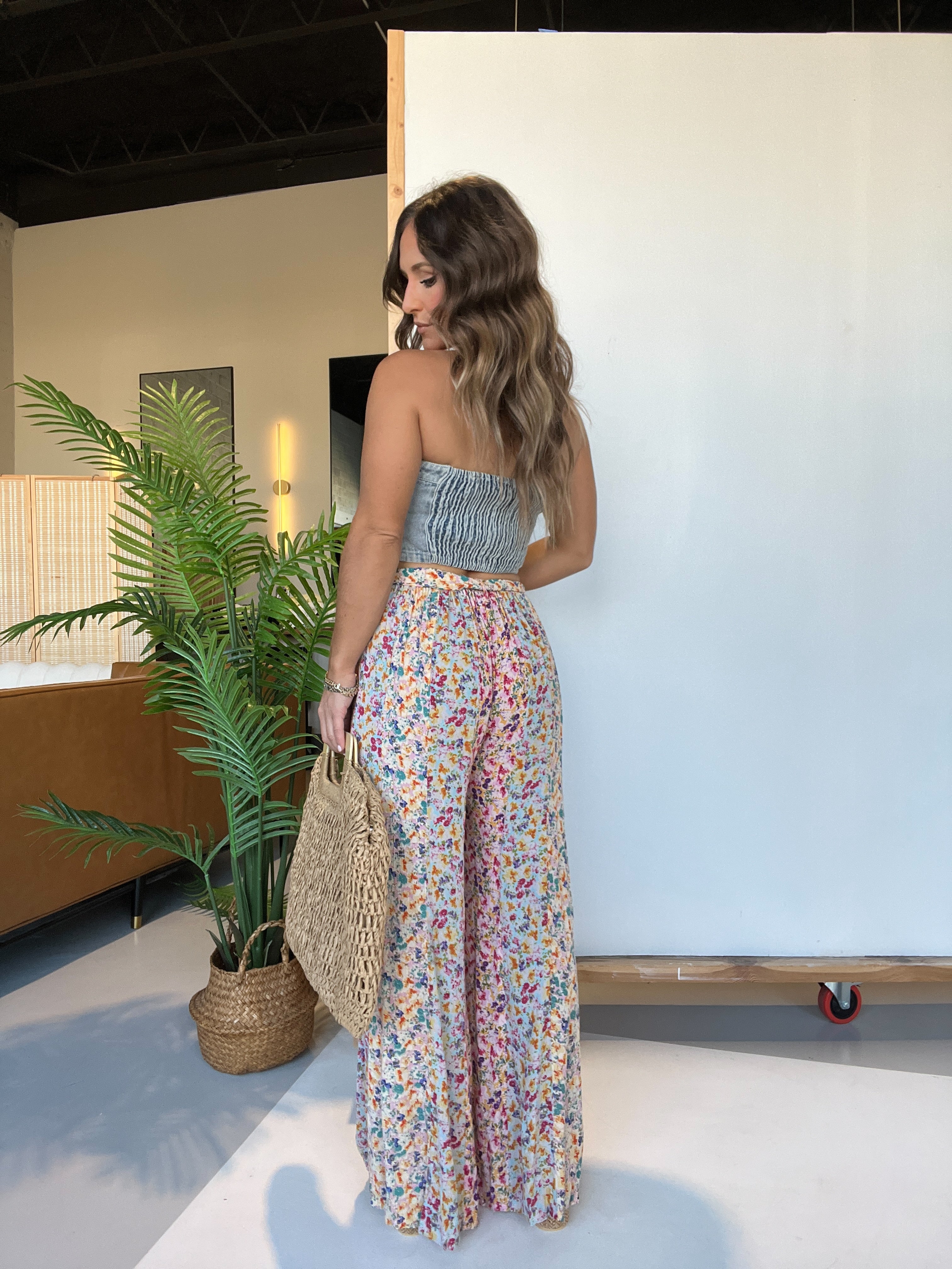 Flower Child Boho Pants Multi