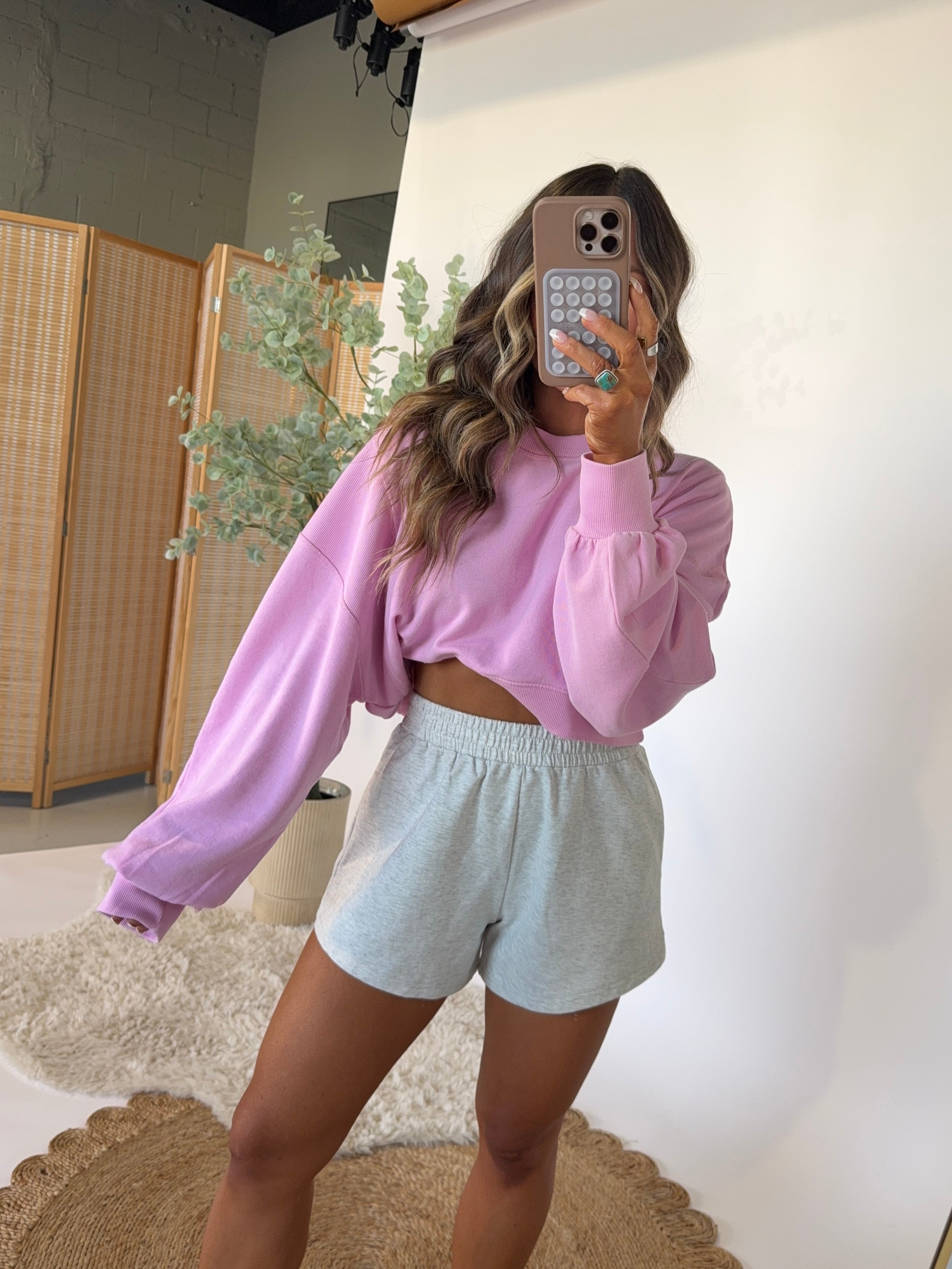 Neighborhood Walk Shorts Heather Grey