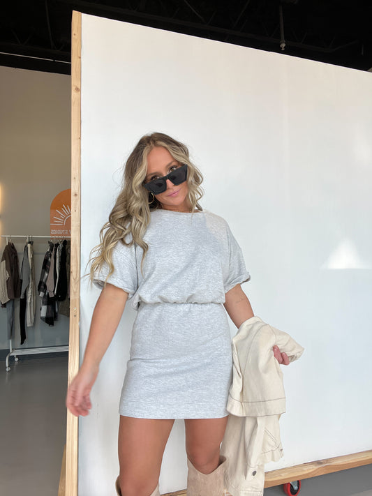 Trixie Sweatshirt Mini Dress