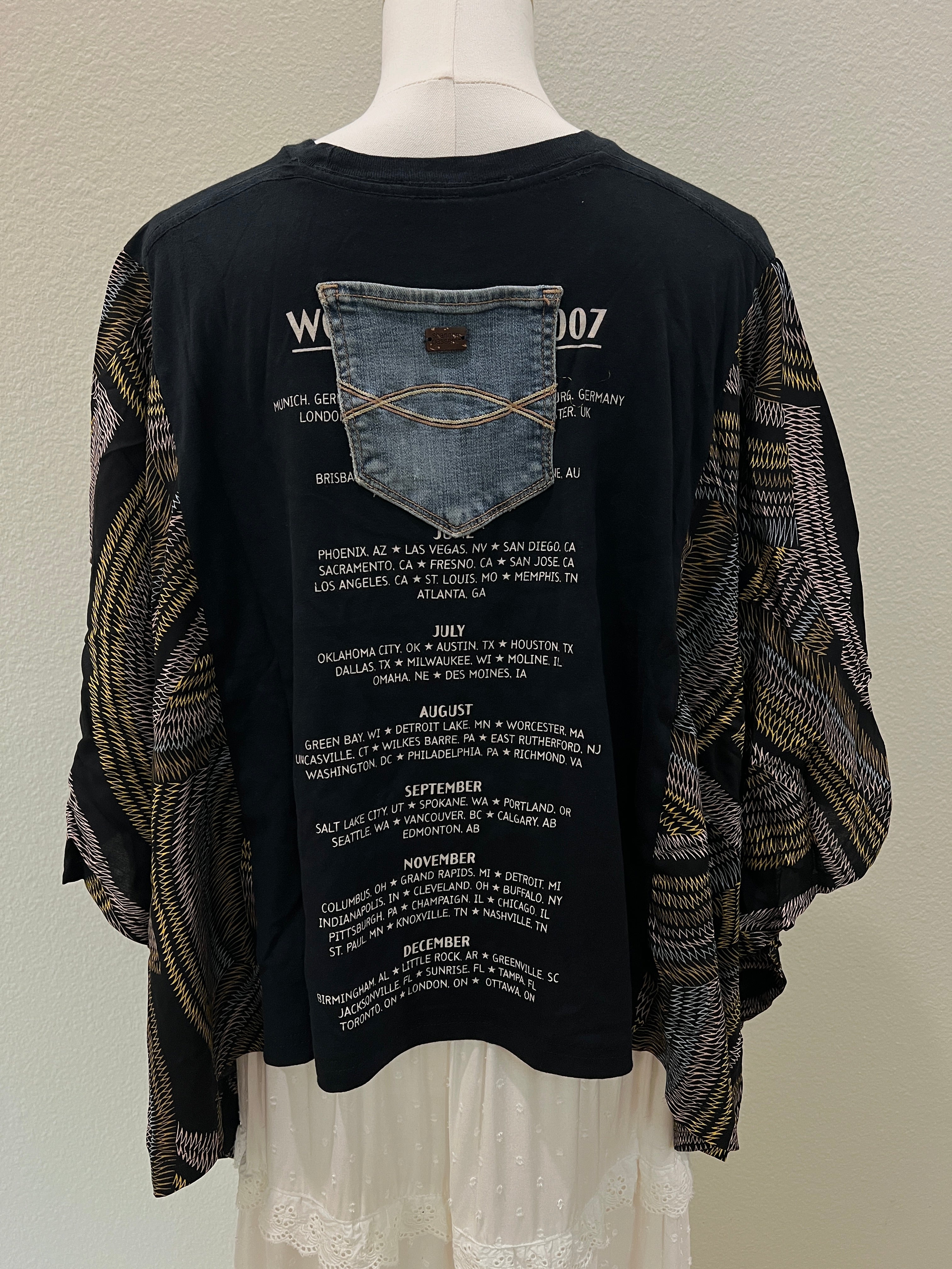 Keith Urban Mix & Match Tee Black Multi