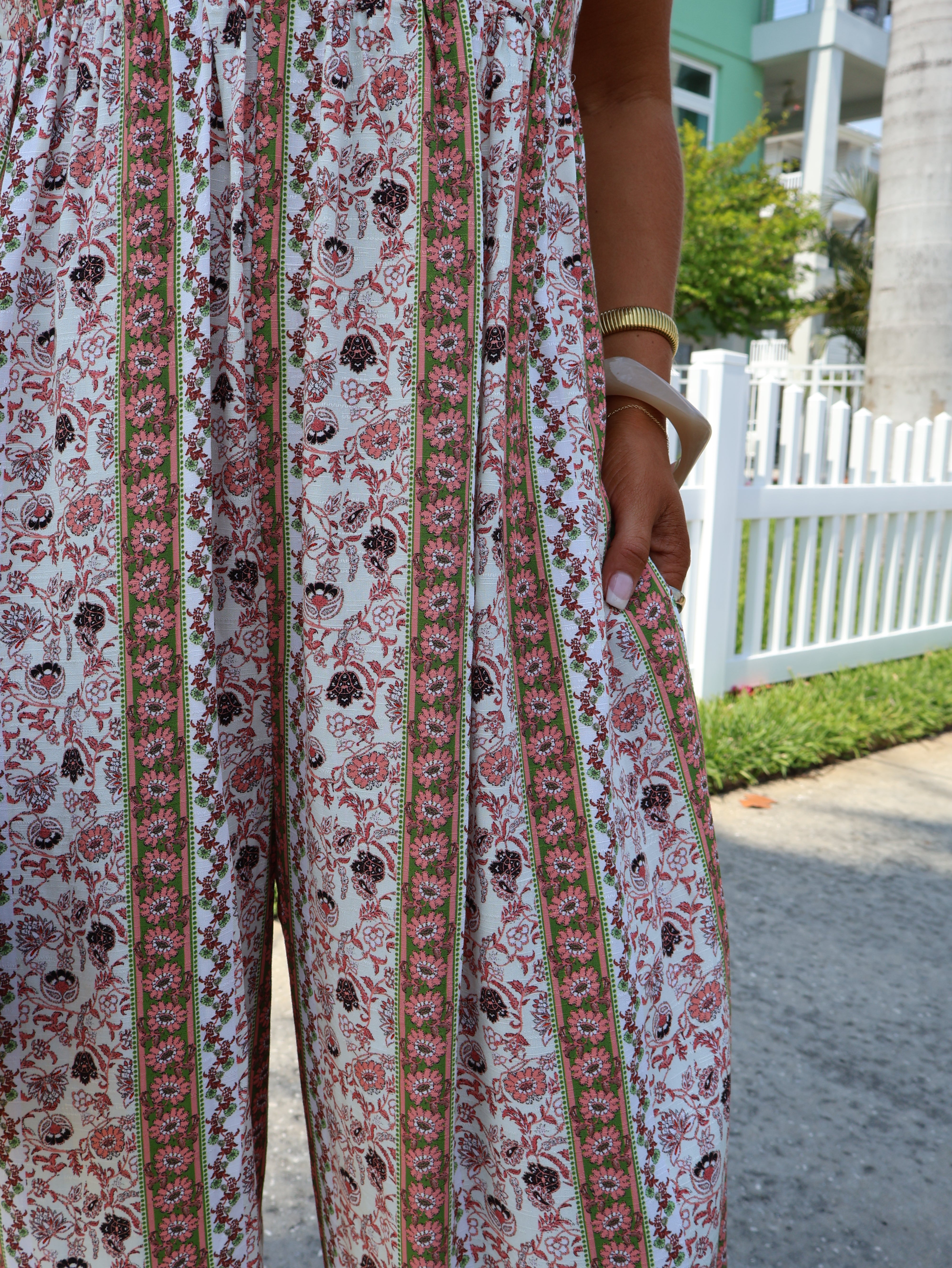 Lemongrass Boho Jumpsuit Multi