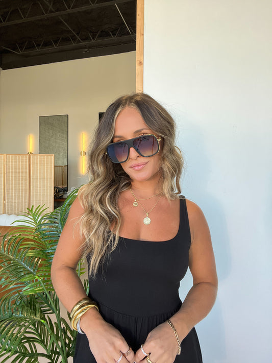 See Ya Later Matte Aviator Sunnies