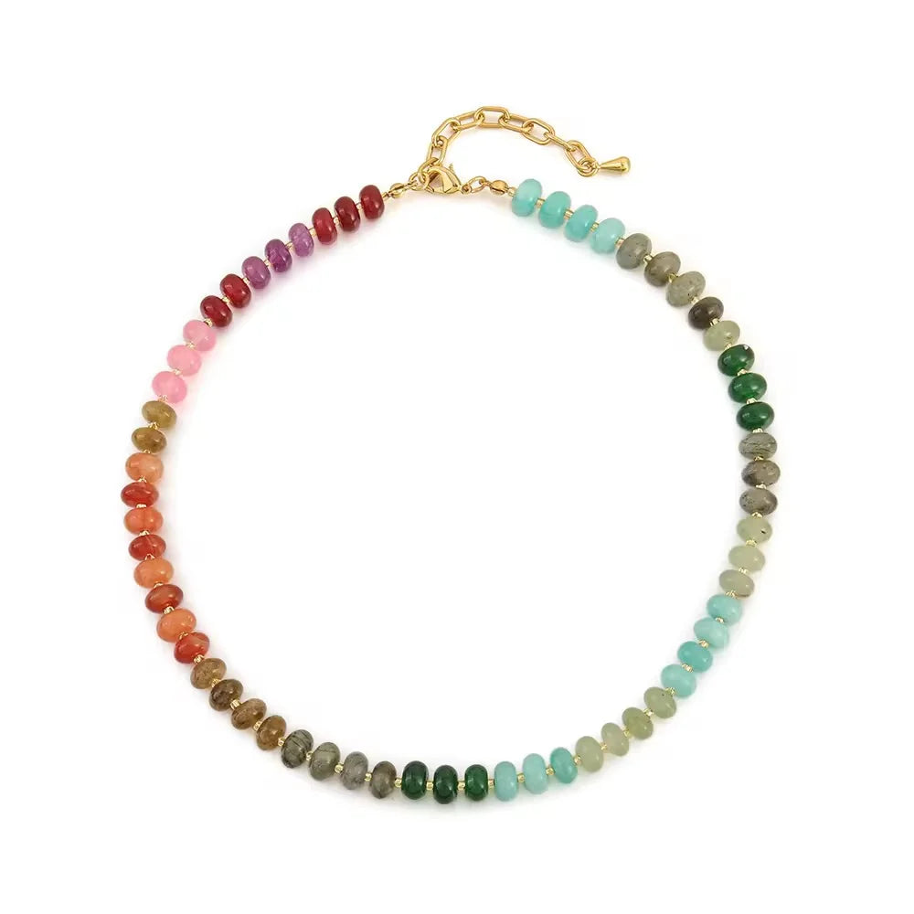 Coastal Candy Beaded Necklace