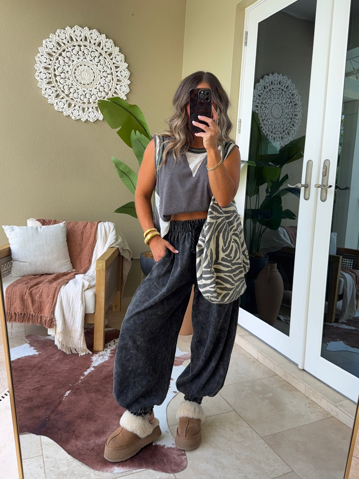 Savanna Tote Bag Zebra