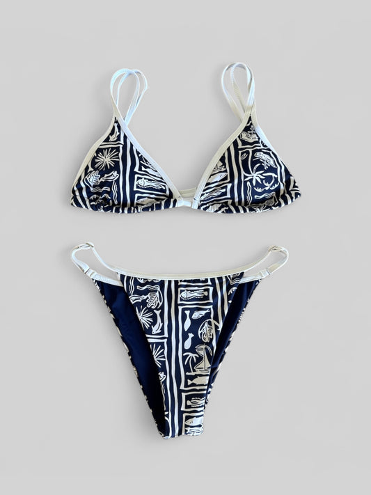 Next To You Bikini Set Navy