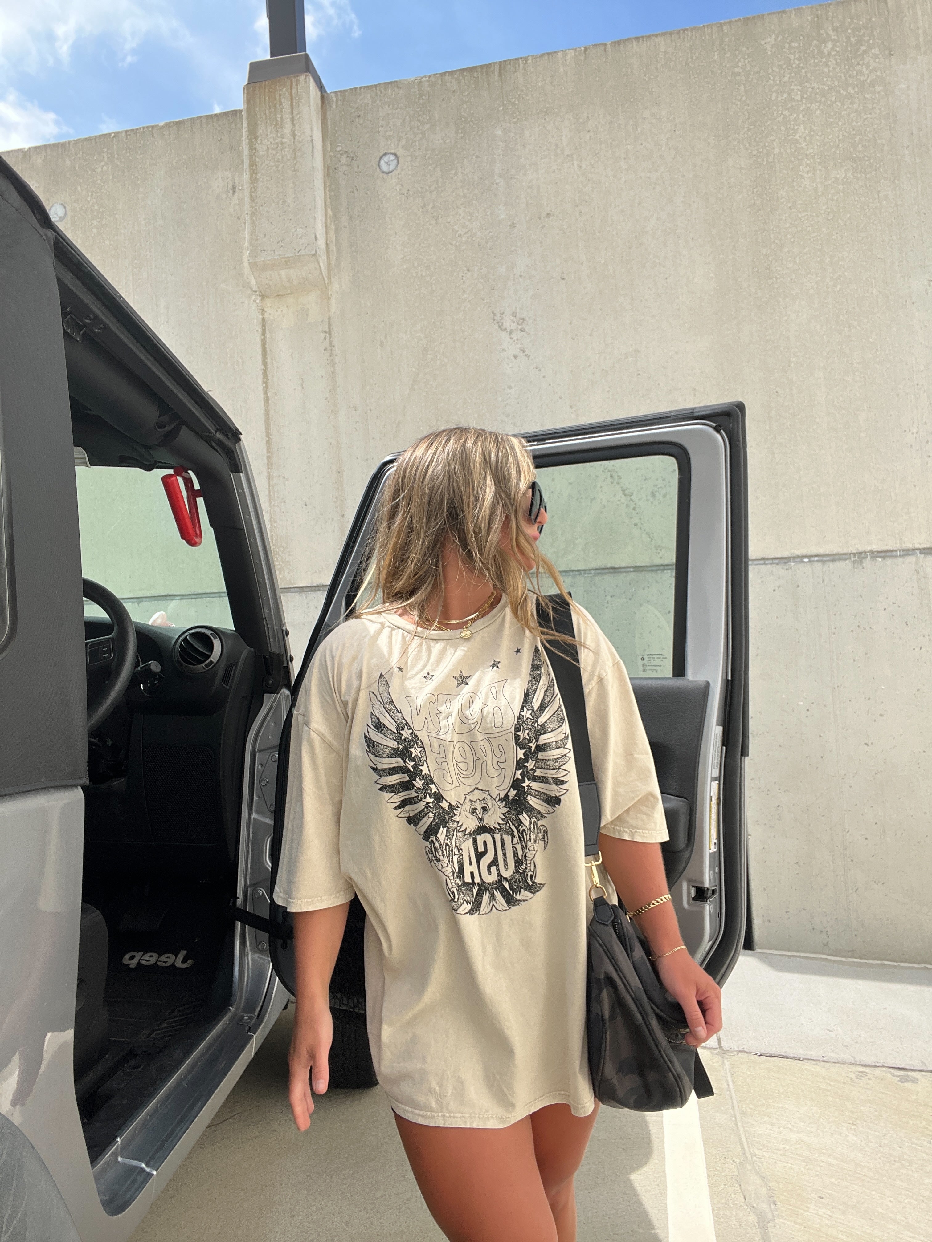 Born Free Tee Cream