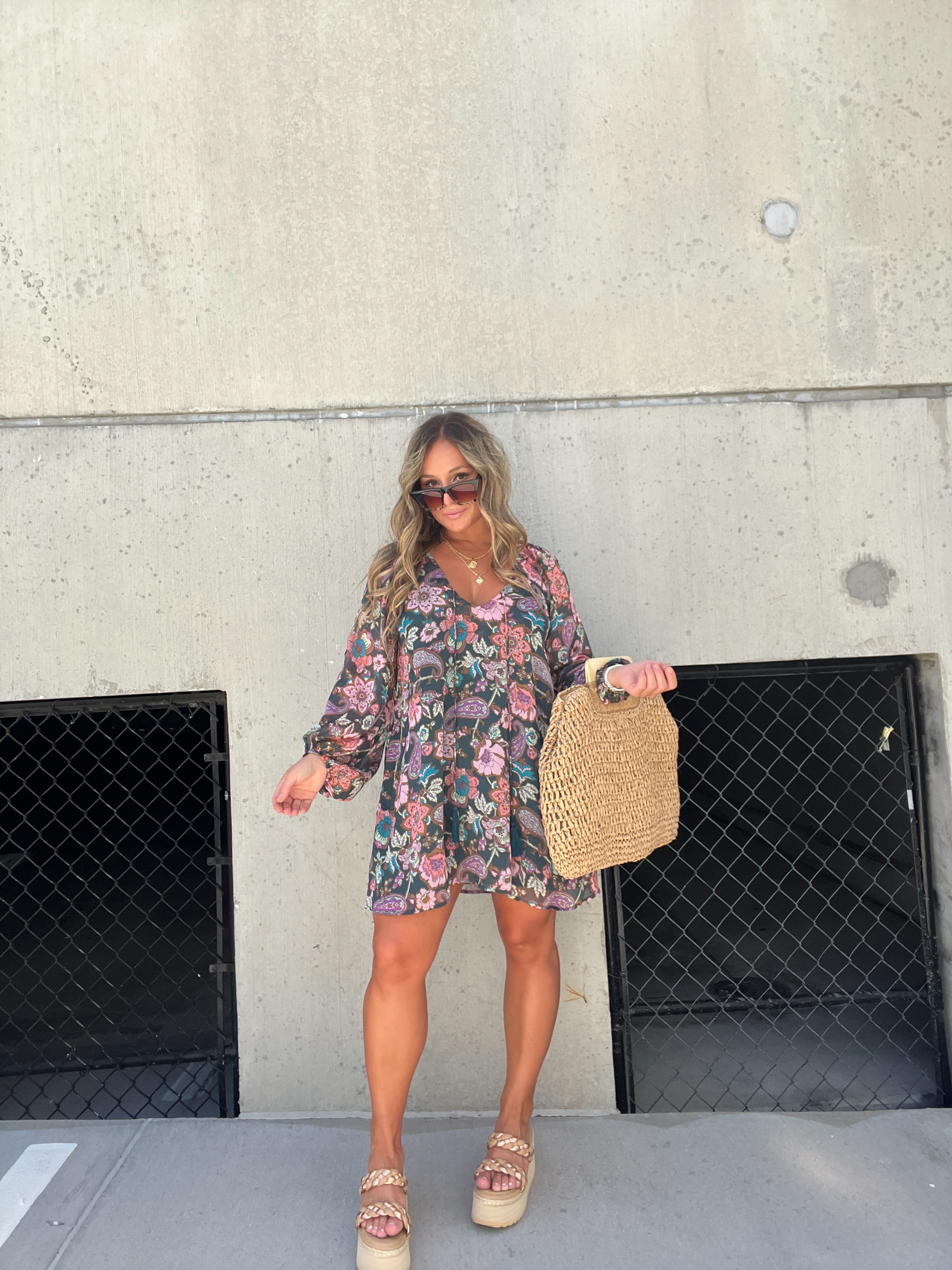 Awaken Floral Dress Multi