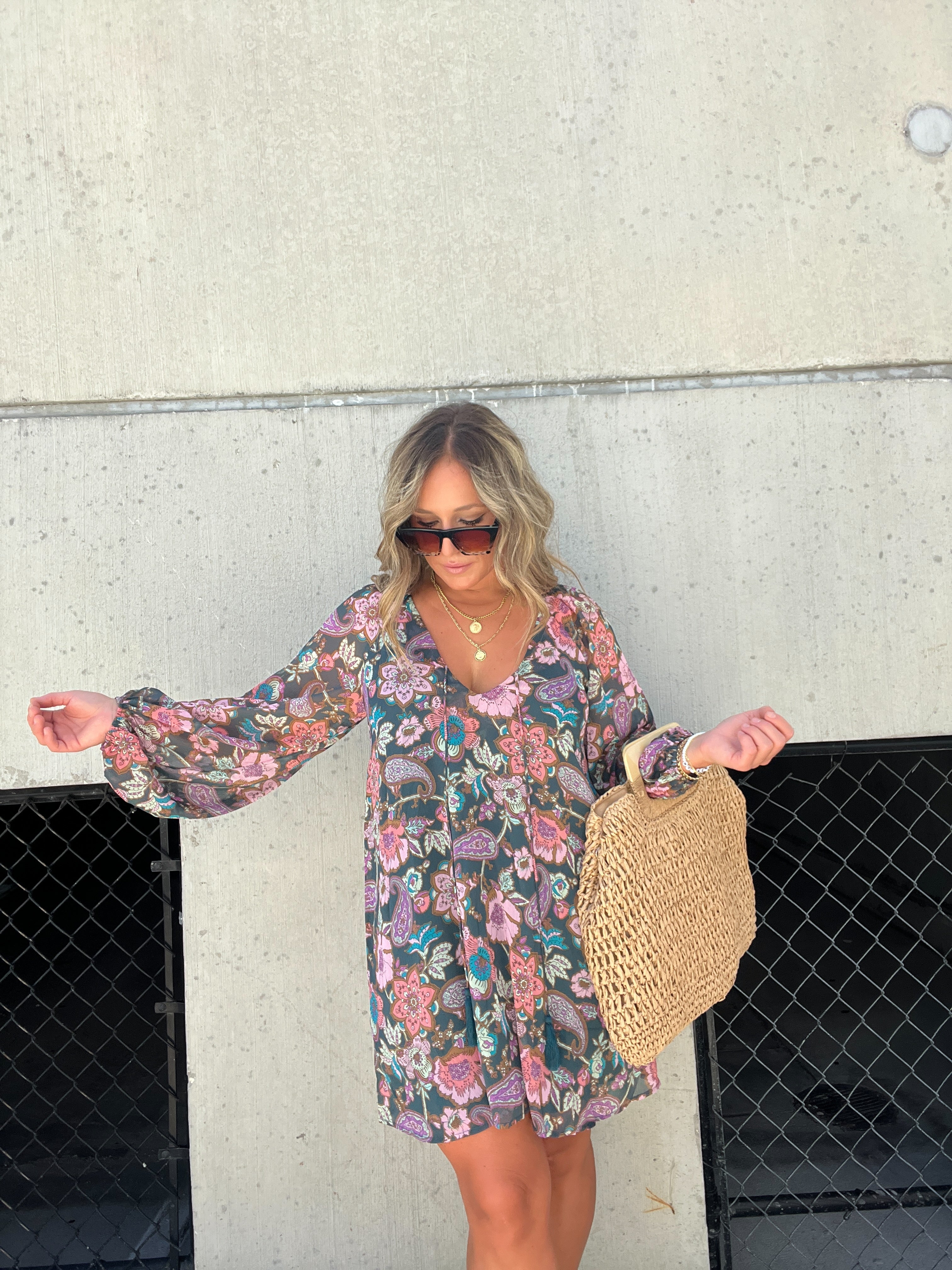 Awaken Floral Dress Multi