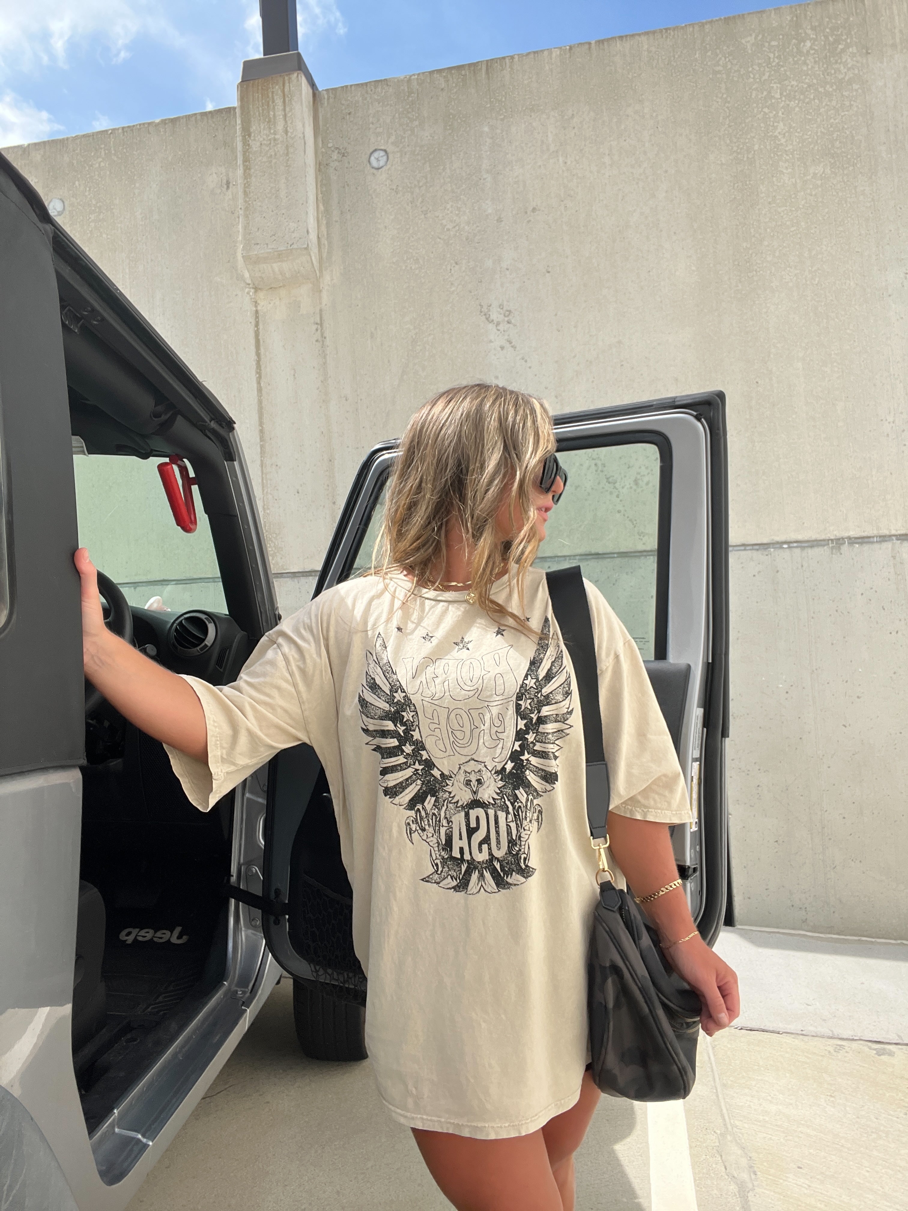 Born Free Tee Cream