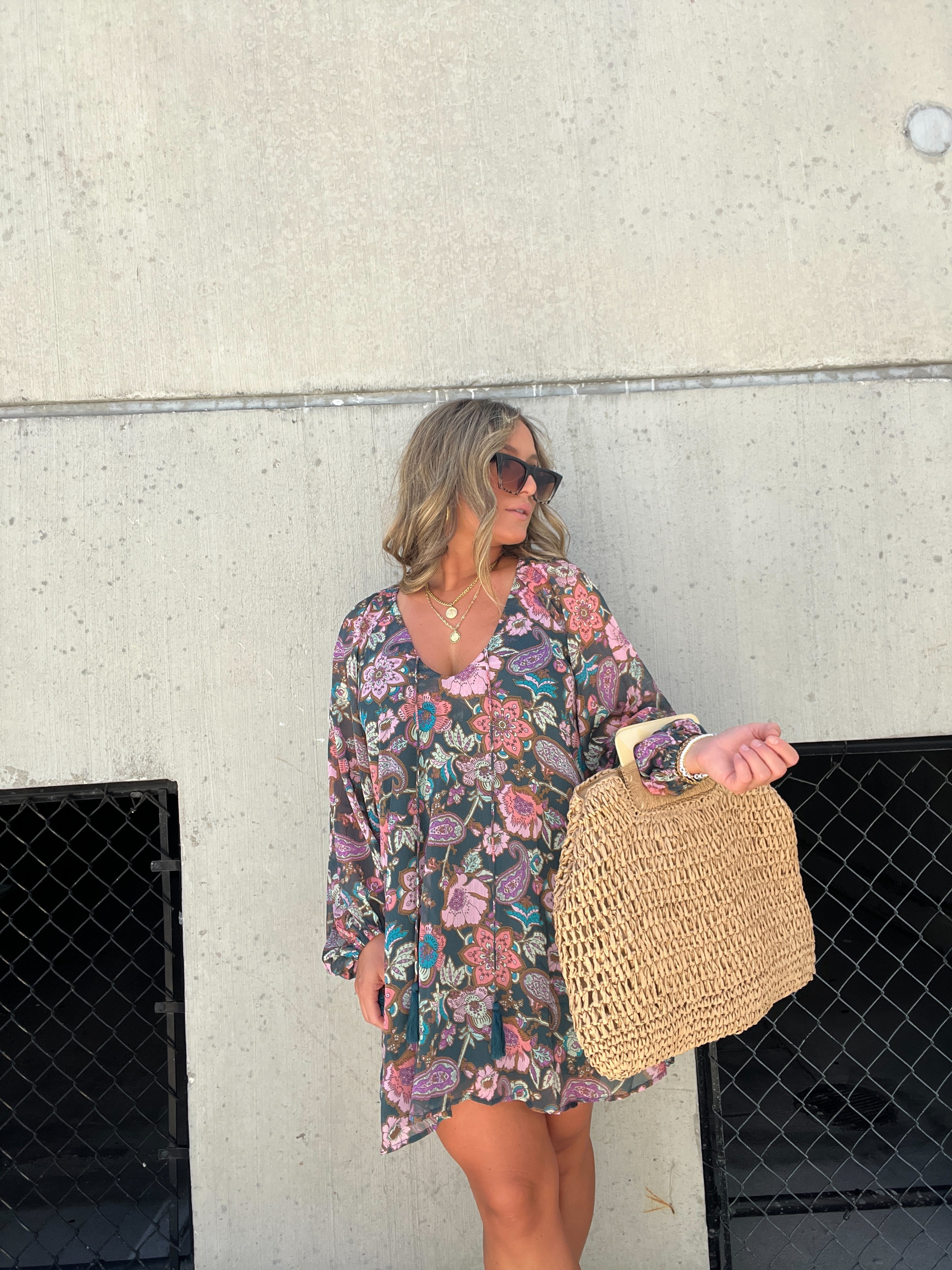 Awaken Floral Dress Multi