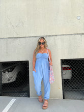 Load image into Gallery viewer, LONG STORY SHORT JUMPSUIT PERI BLUE
