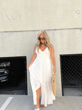 Load image into Gallery viewer, FEEL IT AGAIN MAXI DRESS WHITE
