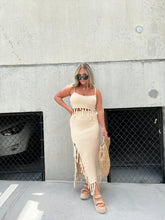 Load image into Gallery viewer, TUSCAN DESIRE CROCHET MIDI SKIRT
