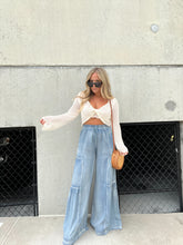 Load image into Gallery viewer, NICOLA TENCEL WIDE LEG BOTTOMS
