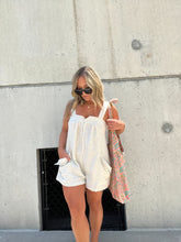 Load image into Gallery viewer, SWEET DAY KNIT ROMPER GREY LINEN
