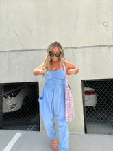 Load image into Gallery viewer, LONG STORY SHORT JUMPSUIT PERI BLUE
