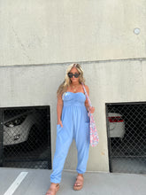 Load image into Gallery viewer, LONG STORY SHORT JUMPSUIT PERI BLUE
