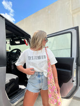 Load image into Gallery viewer, WANDERLUST TEE WHITE
