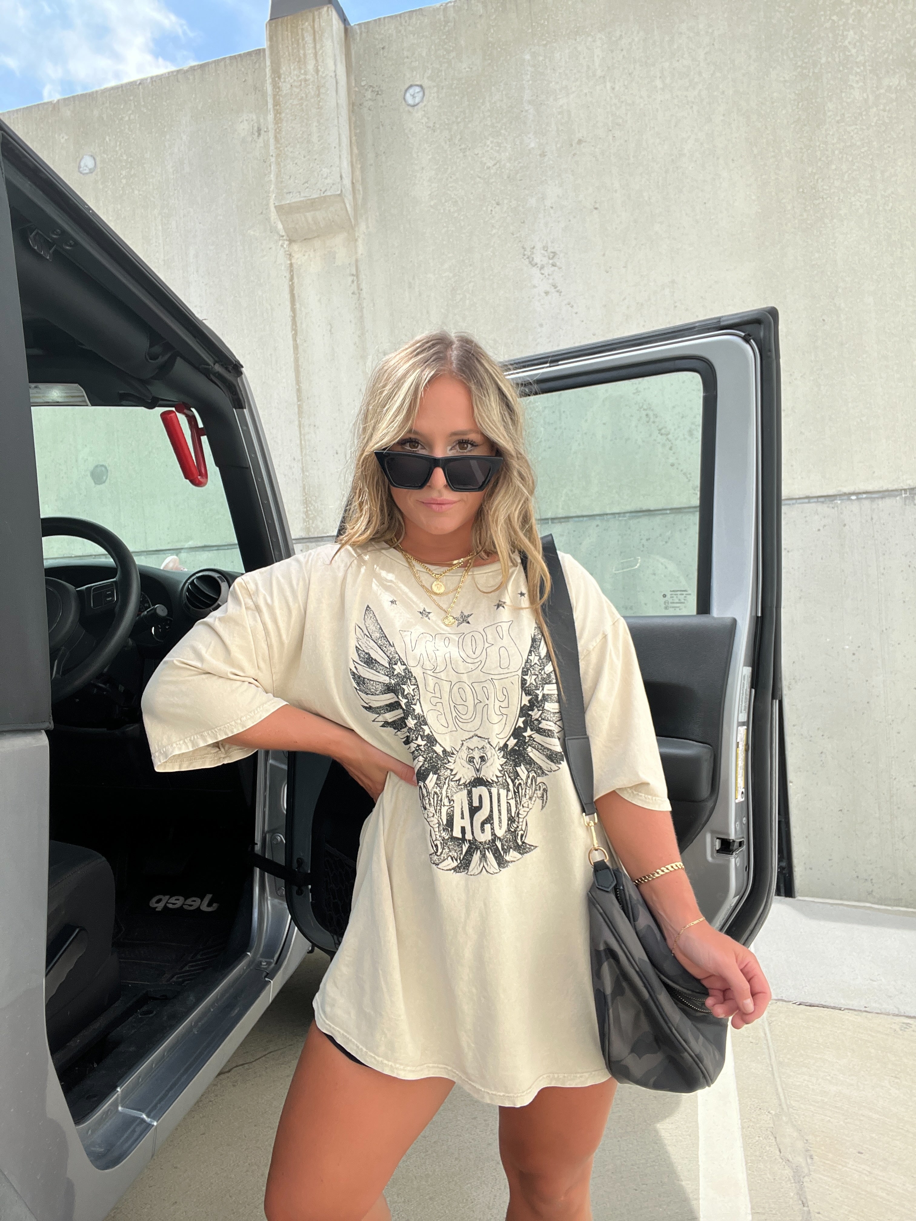 Born Free Tee Cream