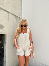 Load image into Gallery viewer, SWEET DAY KNIT ROMPER GREY LINEN
