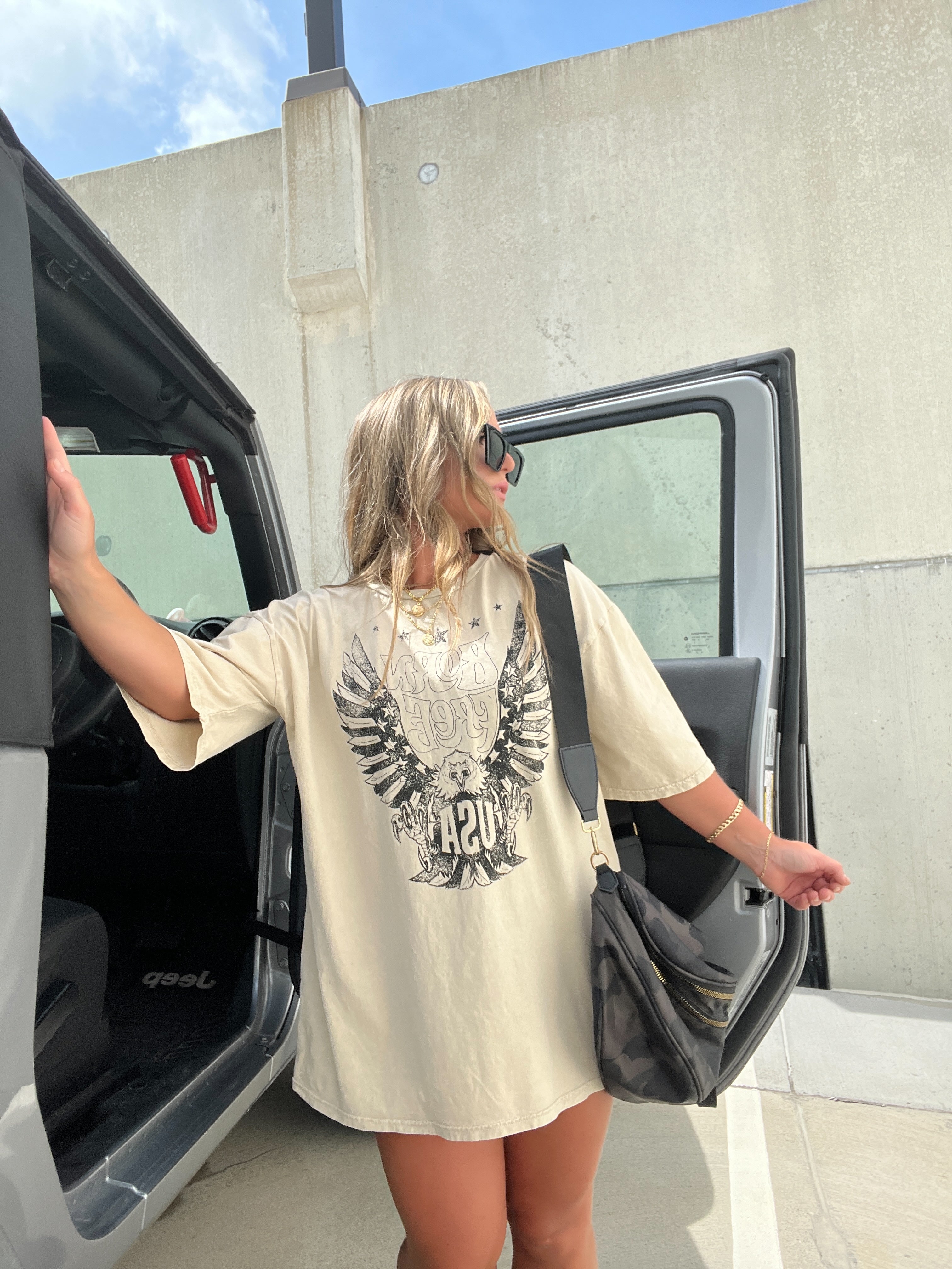Born Free Tee Cream