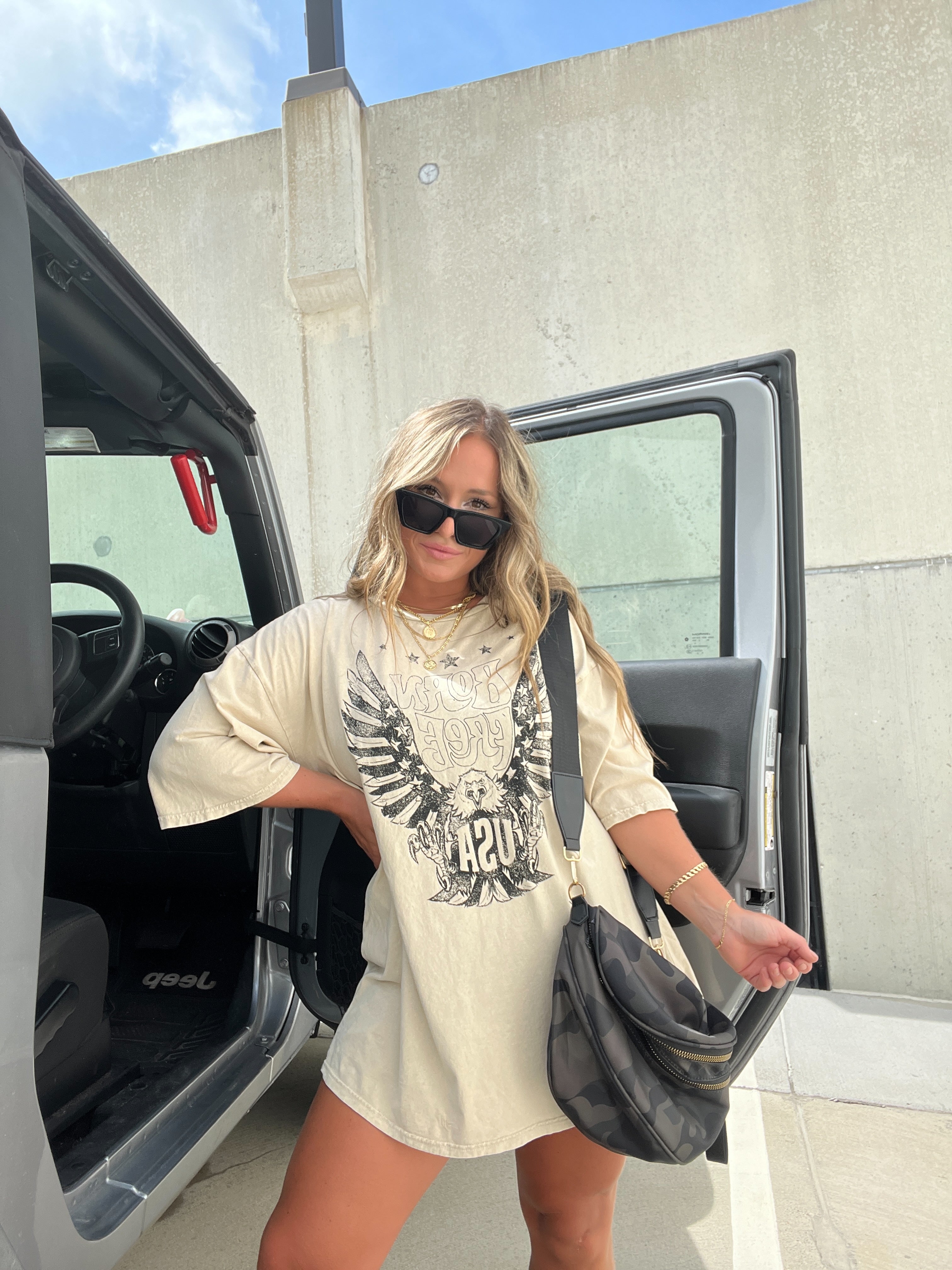 Born Free Tee Cream