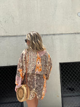 Load image into Gallery viewer, PAISLEY MAY BOHO ROMPER
