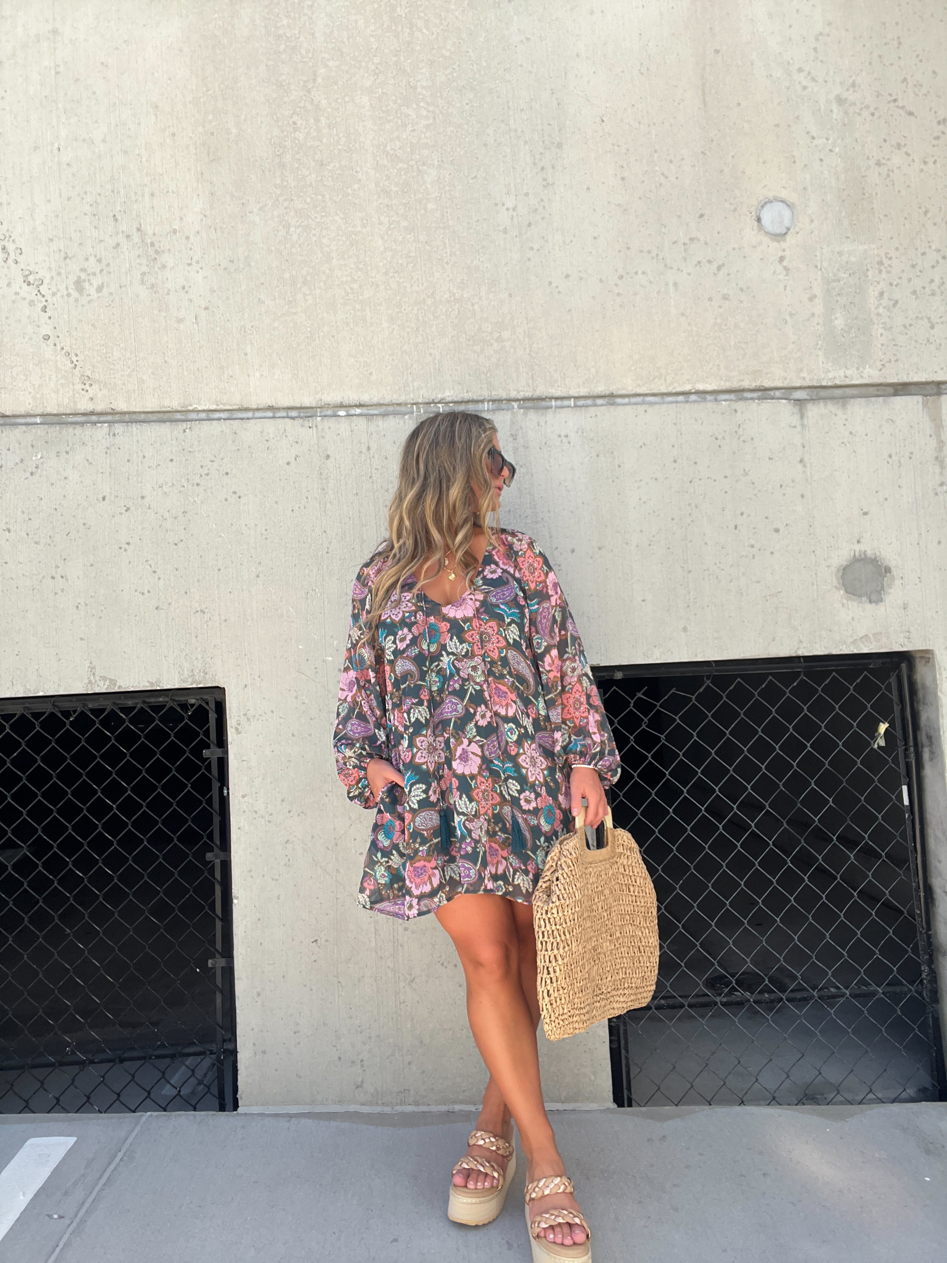 Awaken Floral Dress Multi