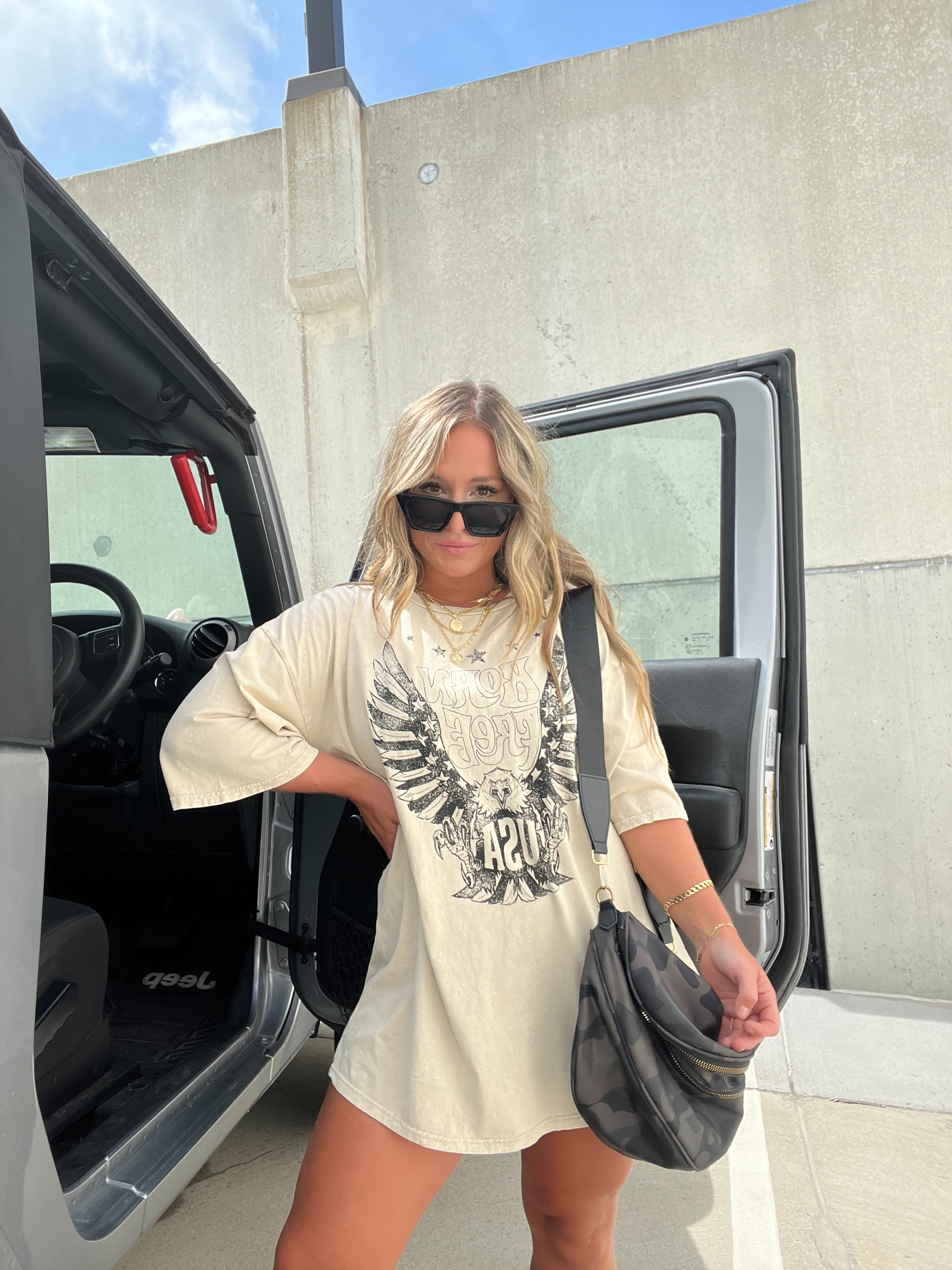 Born Free Tee Cream