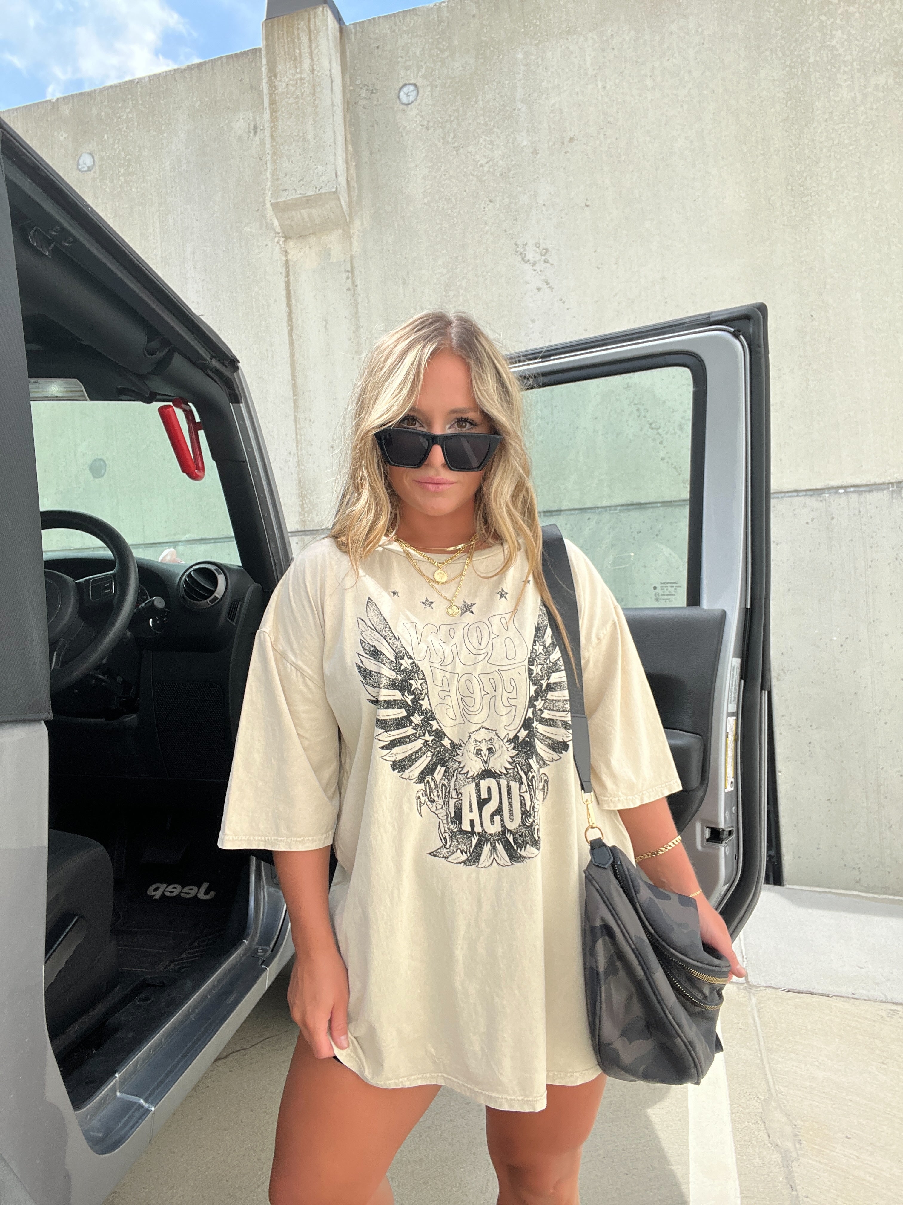 Born Free Tee Cream