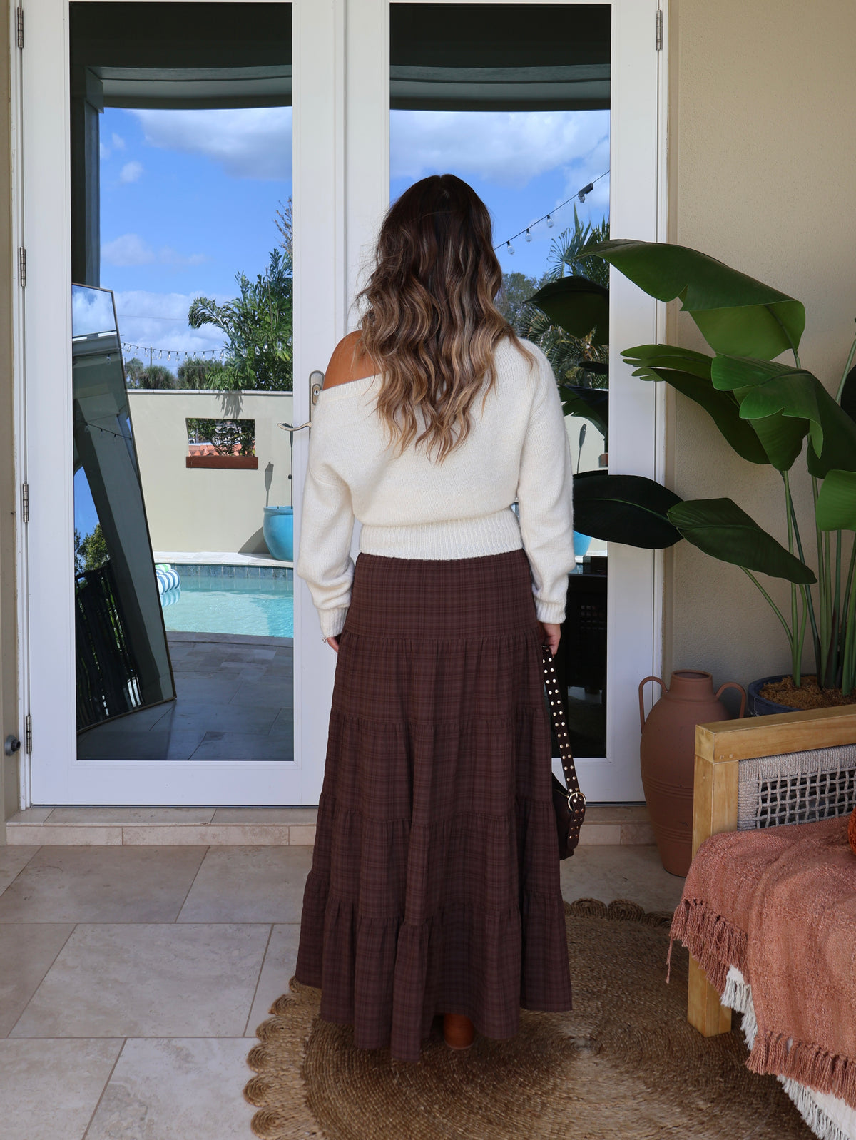Honeycrisp Off Shoulder Sweater Cream