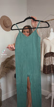 Load and play video in Gallery viewer, PREV JUMPSUIT WASHED SEAFOAM GREEN

