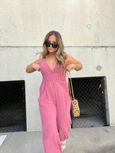 Load image into Gallery viewer, TALK TO ME JUMPSUIT MAUVE
