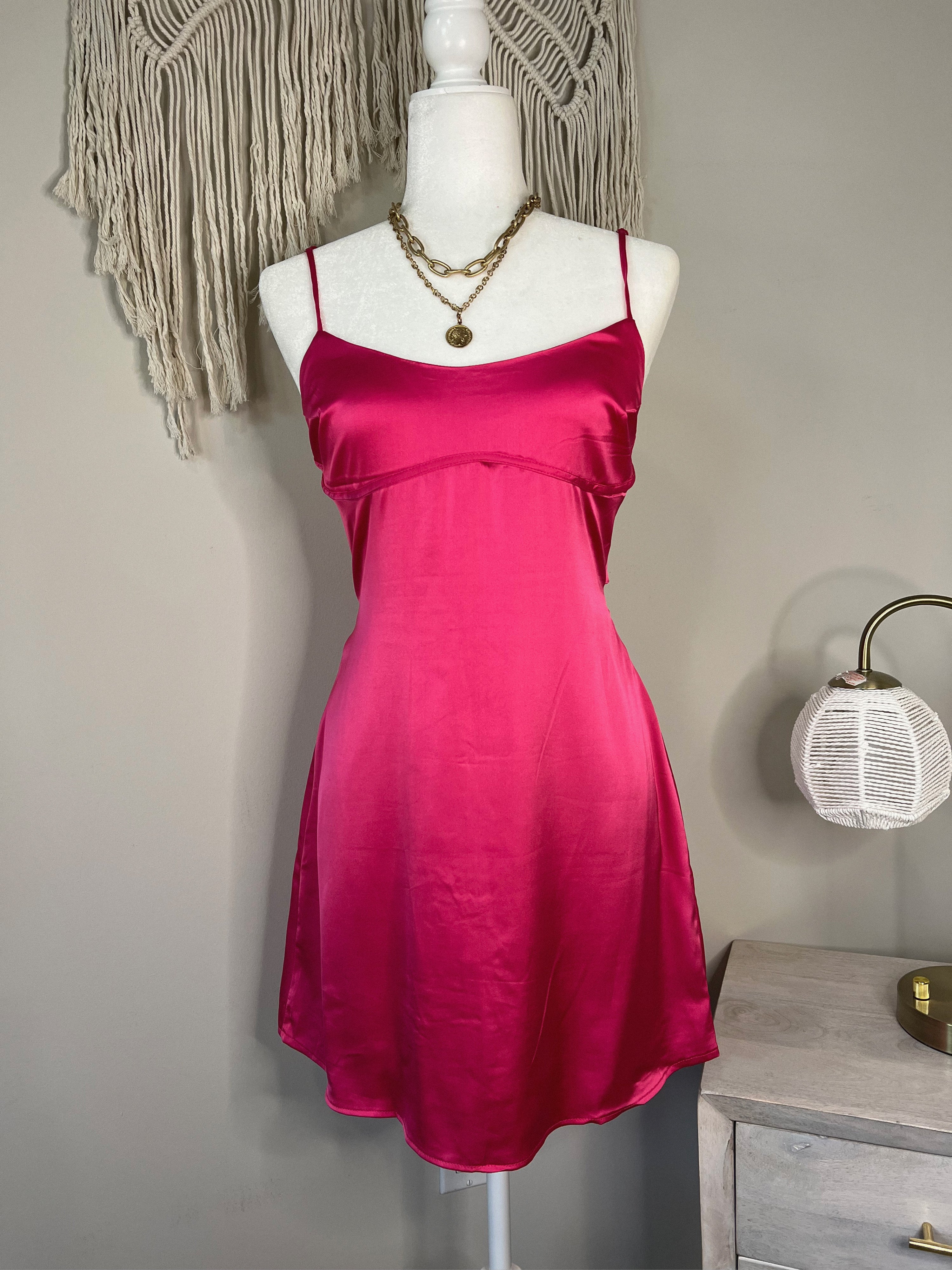 NYE MINI DRESS PINK