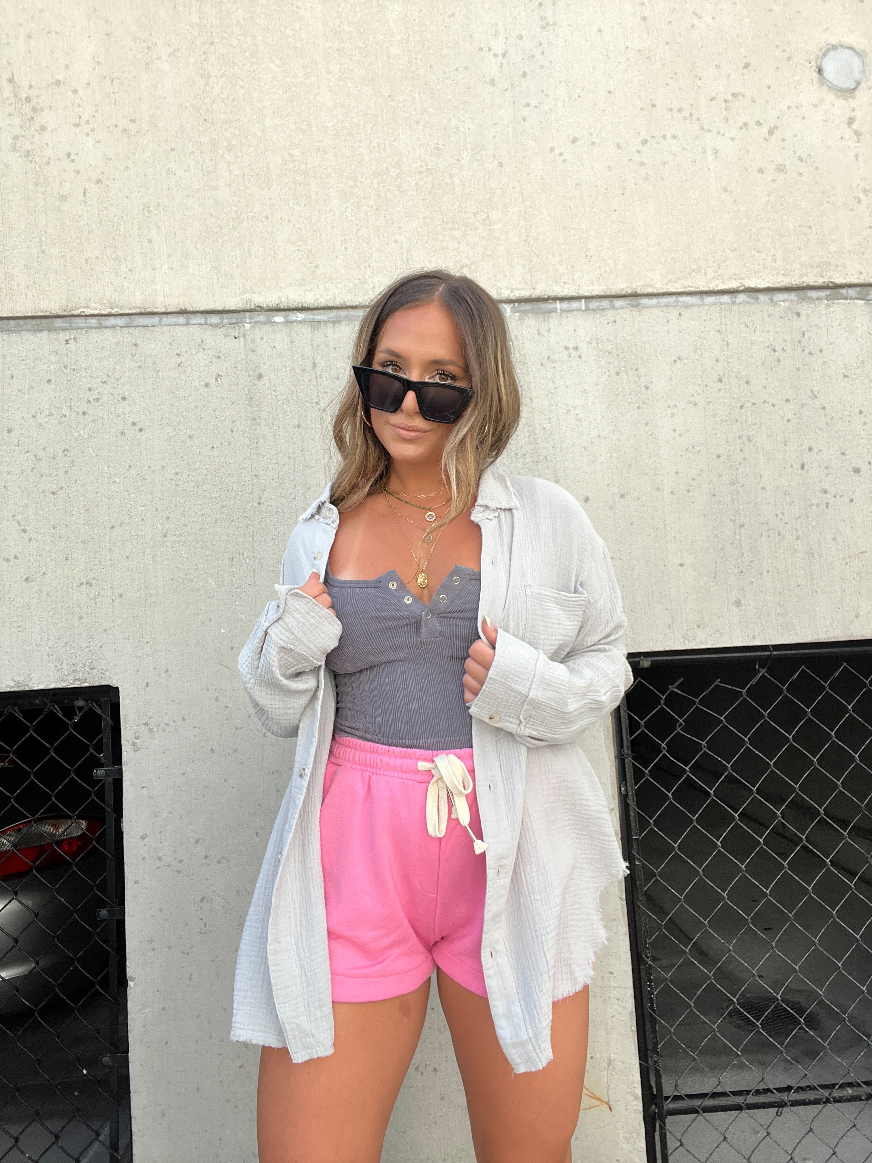 Love is Gauze Button Down Cloud