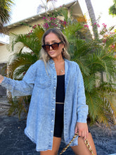 Load image into Gallery viewer, MARY CATE DENIM BUTTON DOWN
