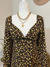 Load image into Gallery viewer, DITSY SLIT FRONT MINI DRESS
