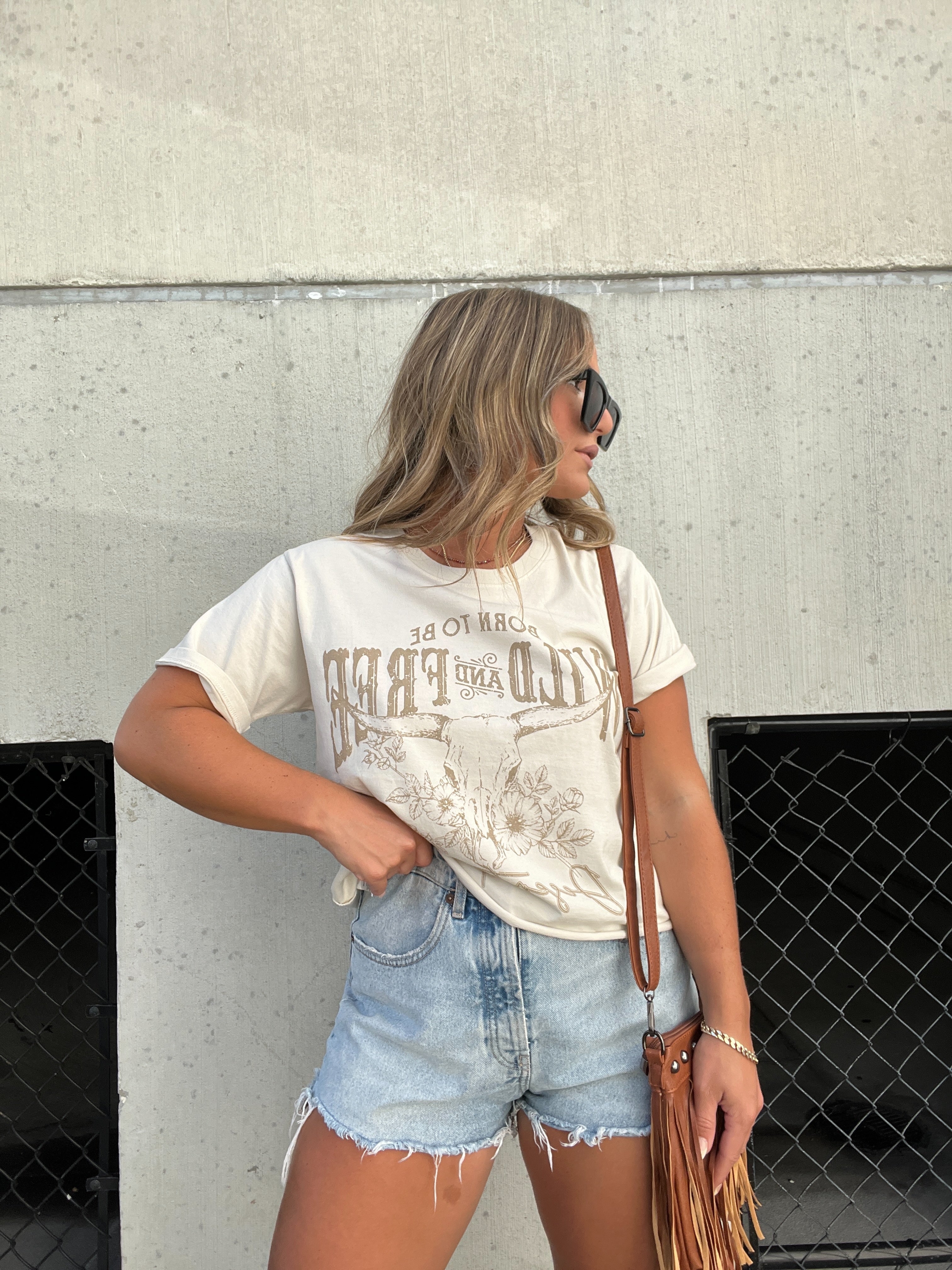 Born to Be Wild and Free Beige