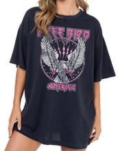 Load image into Gallery viewer, REBEL BABE FREE BIRD TEE
