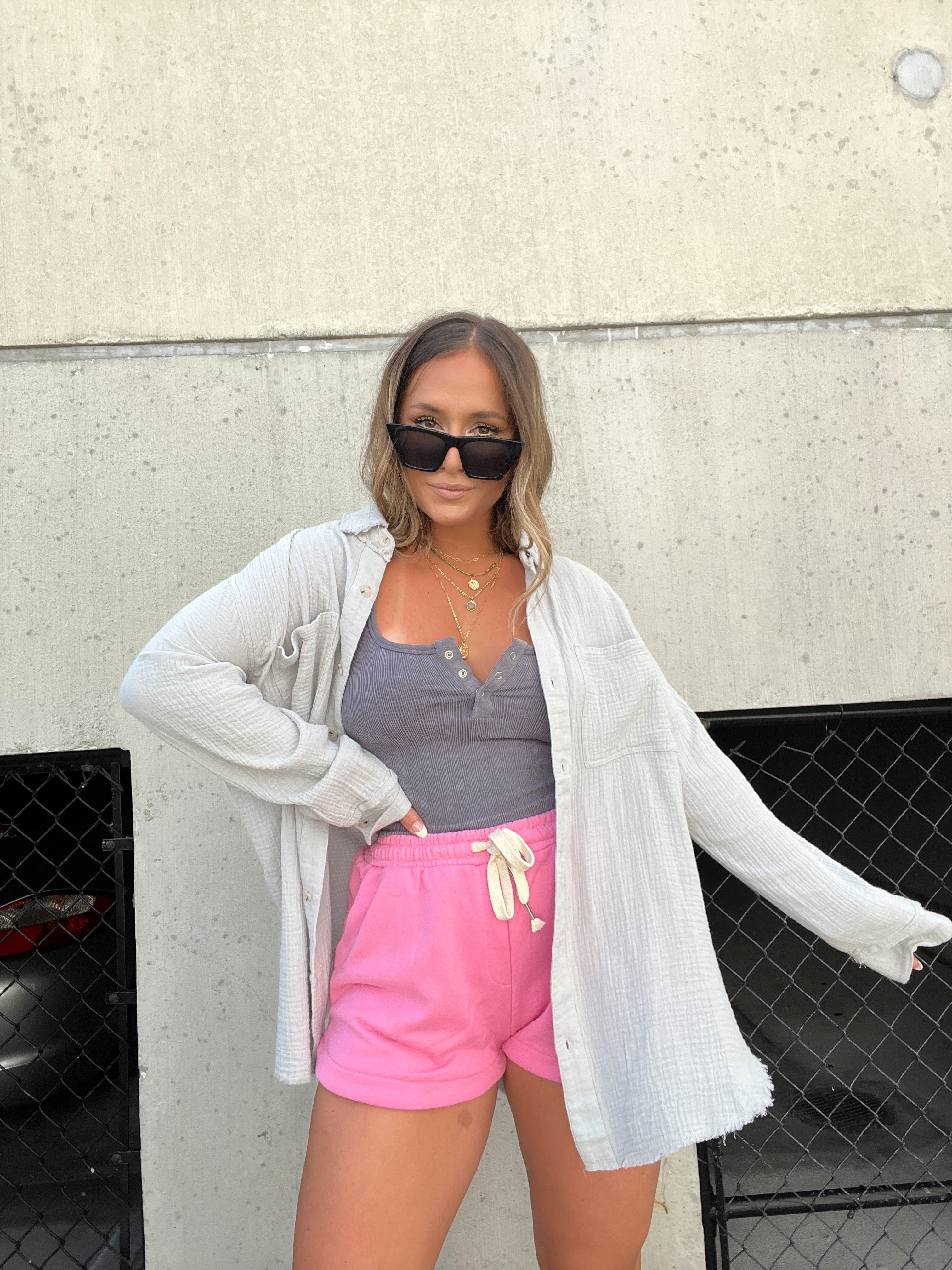 Love is Gauze Button Down Cloud