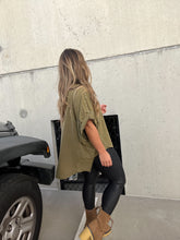 Load image into Gallery viewer, PRICE TO PAY HI-LO TEE OLIVE

