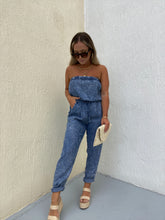 Load image into Gallery viewer, IN THE MOMENT DENIM JUMPSUIT
