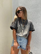 Load image into Gallery viewer, WASHED FREE BIRD GRAPHIC TEE BLACK
