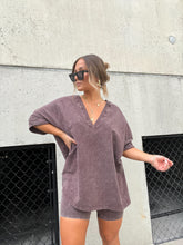 Load image into Gallery viewer, SATURDAY MARKET MINERAL WASHED SET MULBERRY
