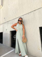 Load image into Gallery viewer, ROMANTIC PLANS MAXI DRESS SEAFOAM
